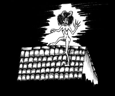 The Woman with Horns